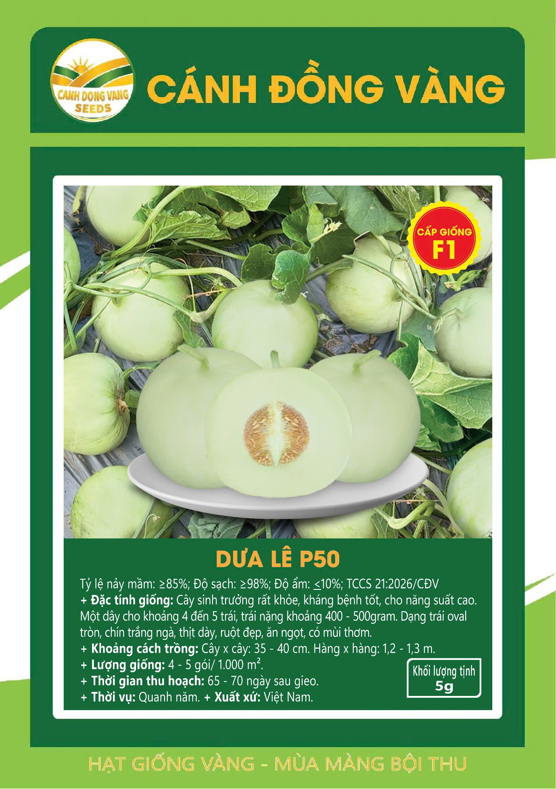 DƯA LÊ P50